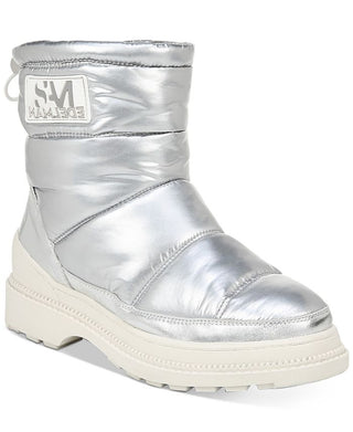 Sam Edelman Women's Carlton Ankle Boot Silver Size 7 M