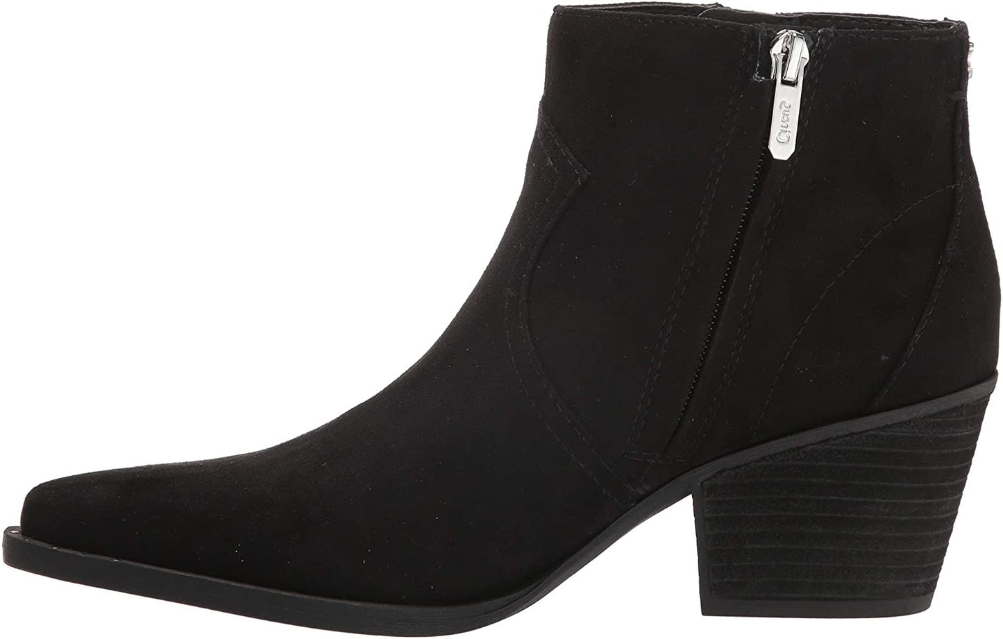 Sam Edelman Women's Whistler Faux Leather Ankle Booties Black Size 5 M