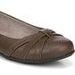 Lifestride Women's Abigail Flats Brown Size 7.5 M