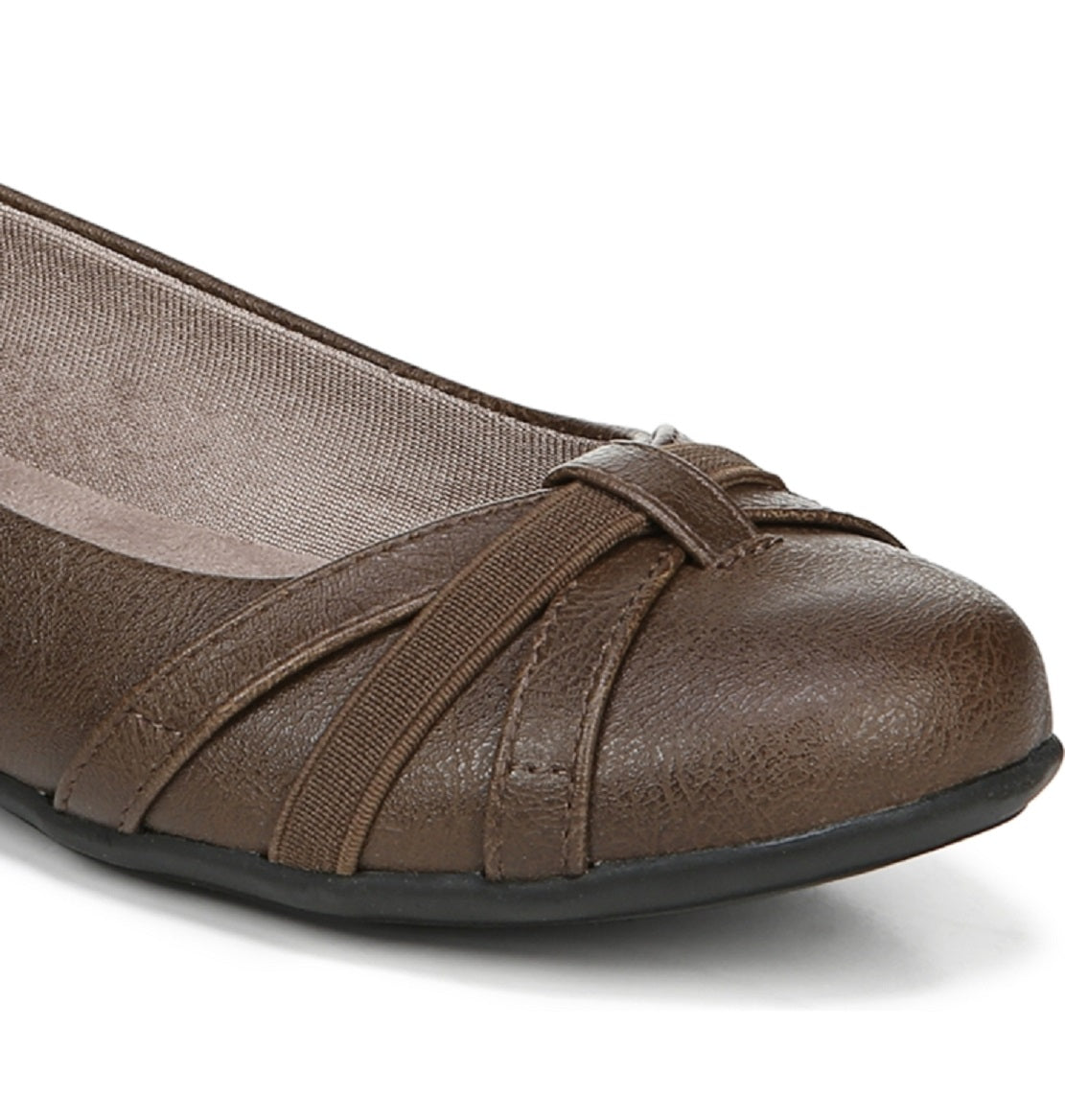 Lifestride Women's Abigail Flats Brown Size 7.5 M