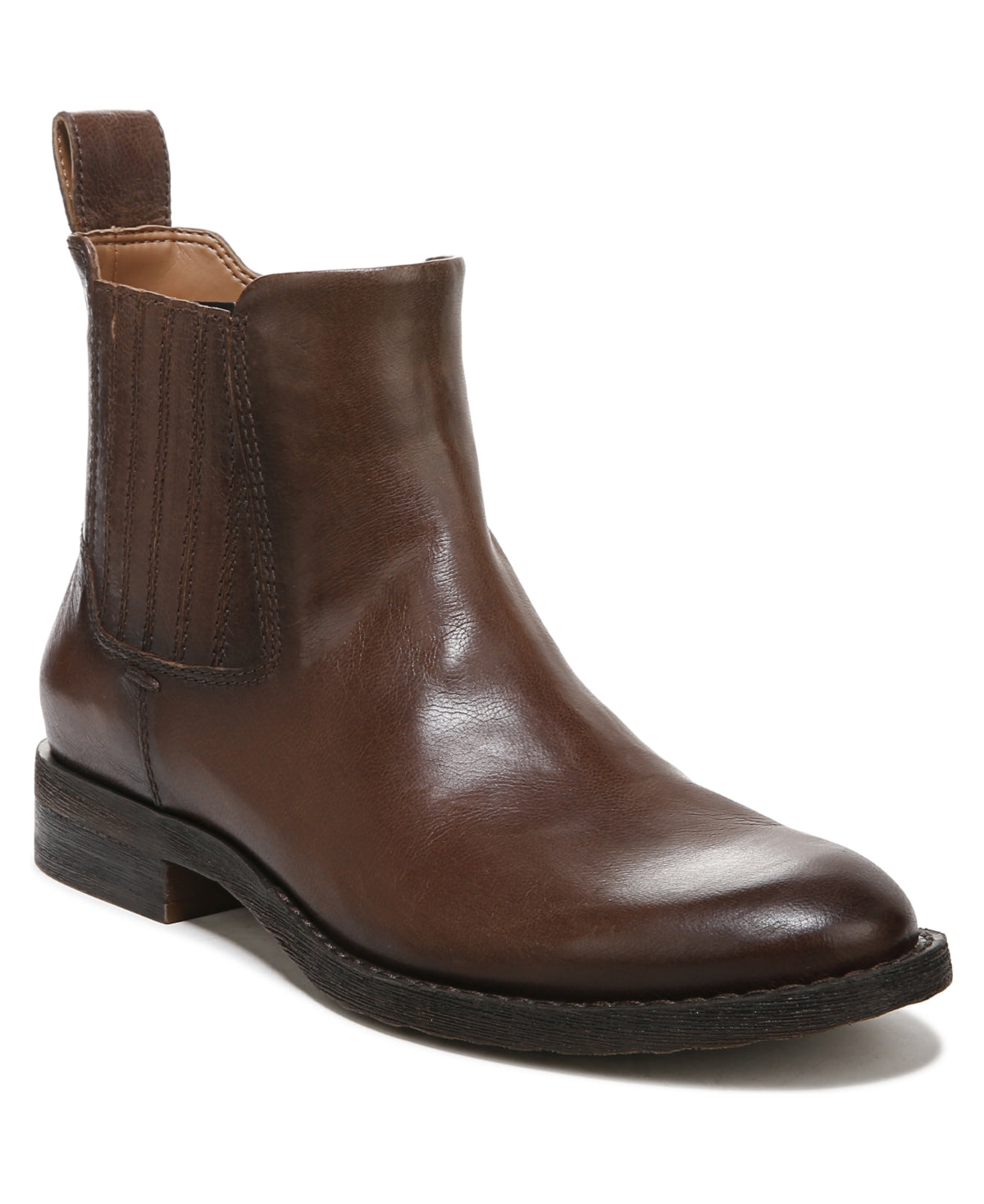 Franco Women's Sarto Linc Chelsea Boot Brown Size 8 M