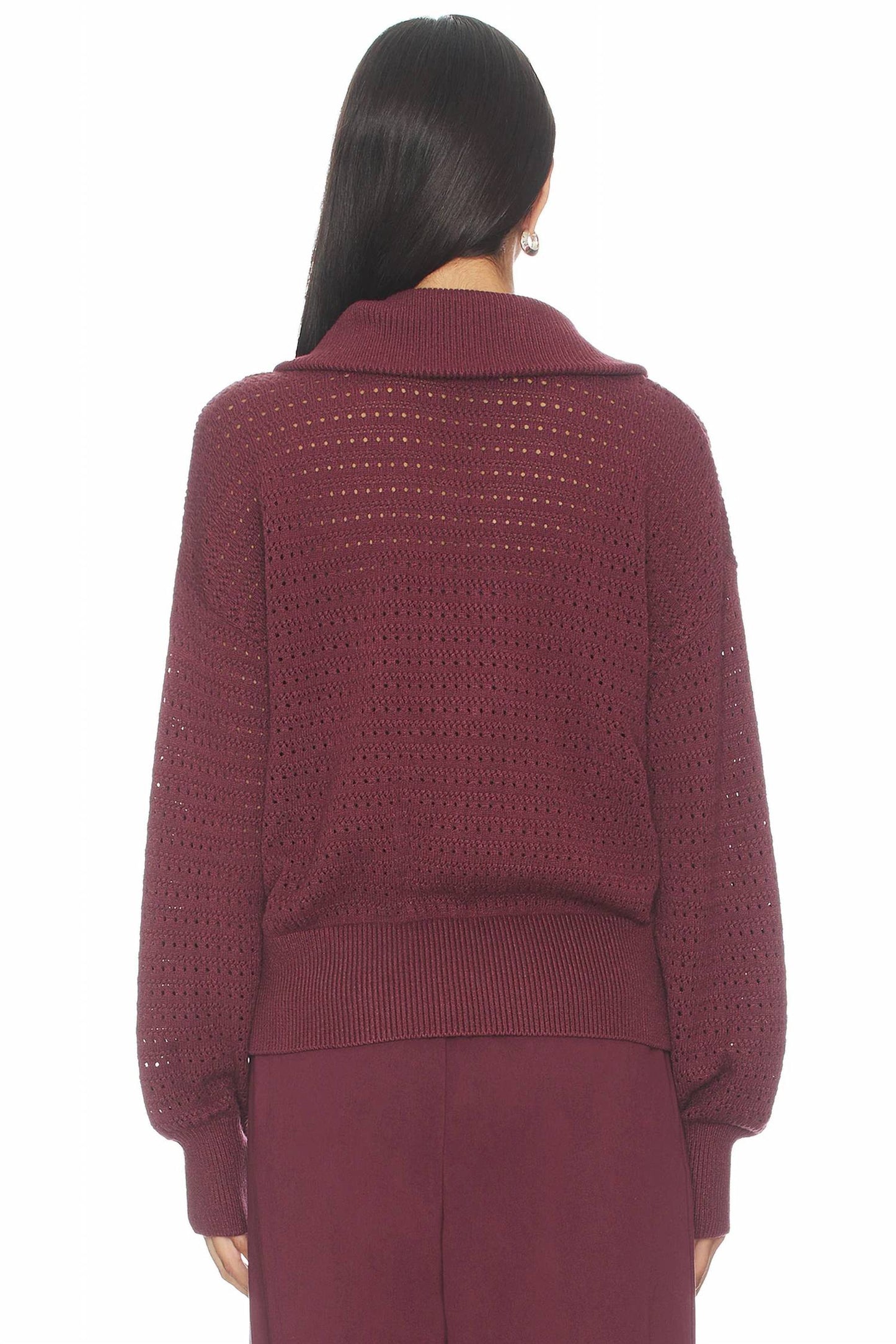 Varley - Darla Half Zip Knit Sweater