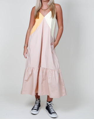 English Factory - Colorblock Maxi Dress