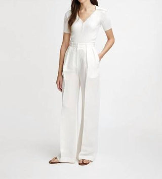 Matthew Bruch - Button Pleated Trouser