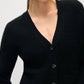 White + Warren - Cashmere Fluted Sleeve Cardigan