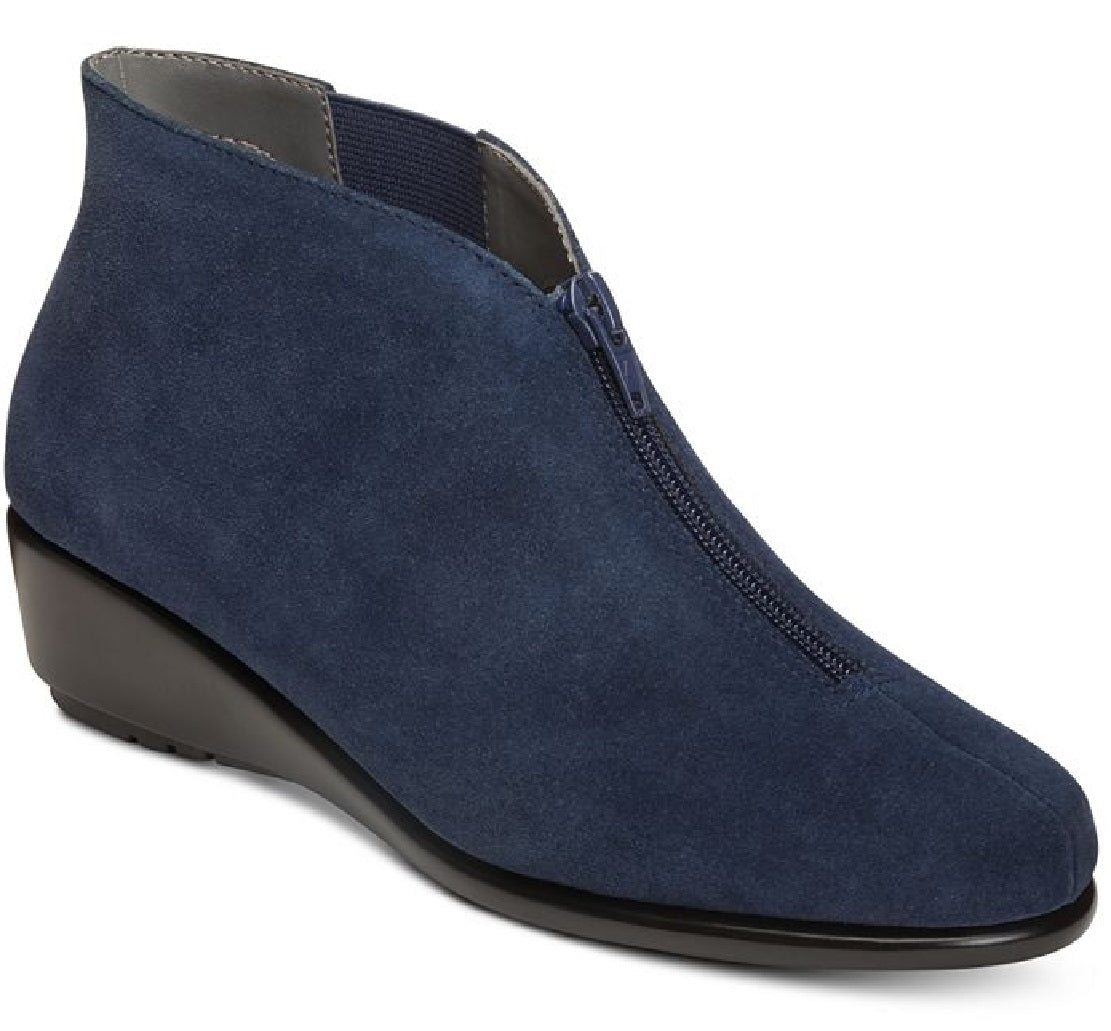 Aerosoles Women's Allowance Booties Purple Size 7 M