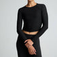 Beyond Yoga - Featherweight Your Fit Long Sleeve Top