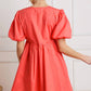 Entro - One Step Closer Bubble Sleeve Dress