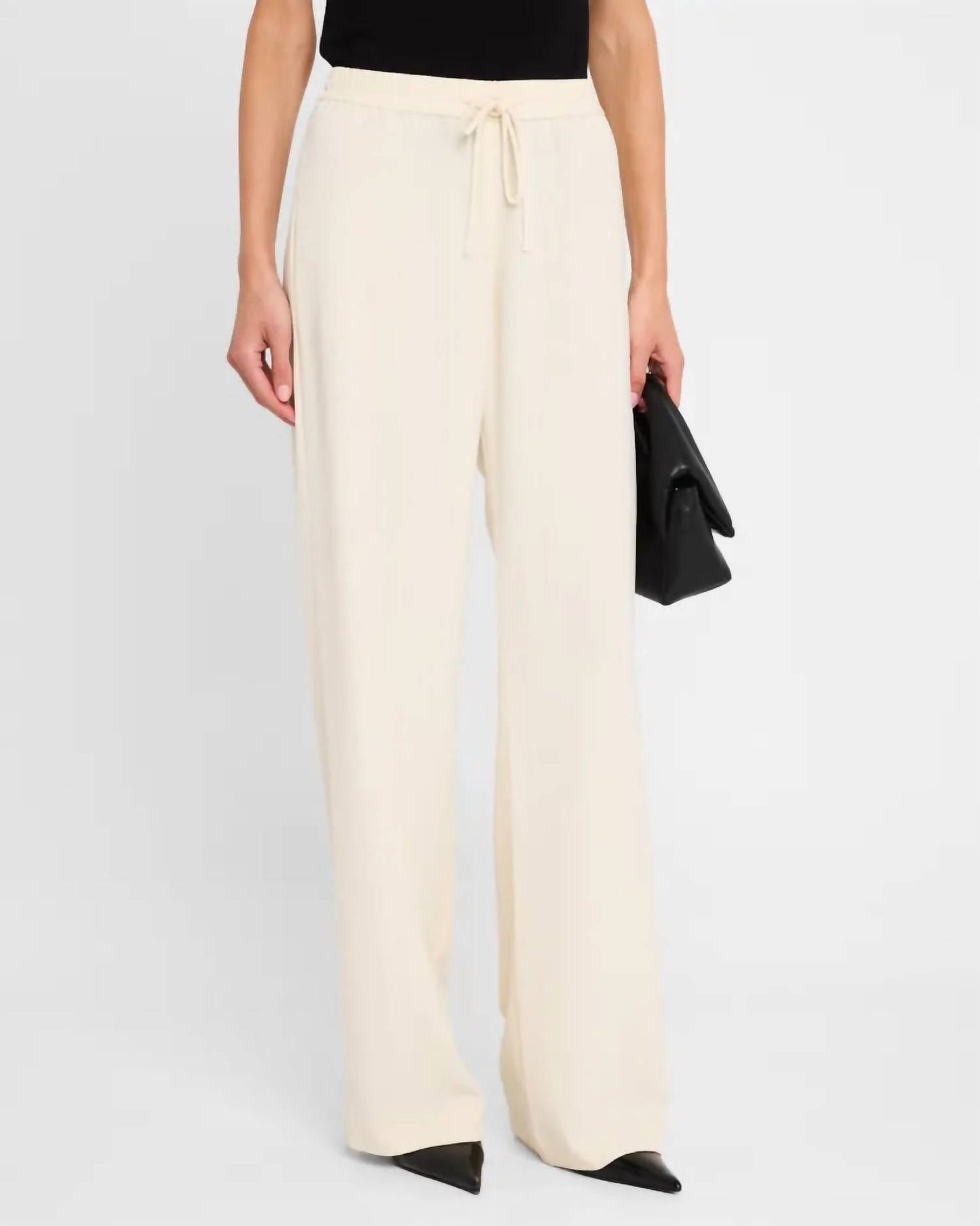 Enza Costa - Crepe Drawstring Resort Pants