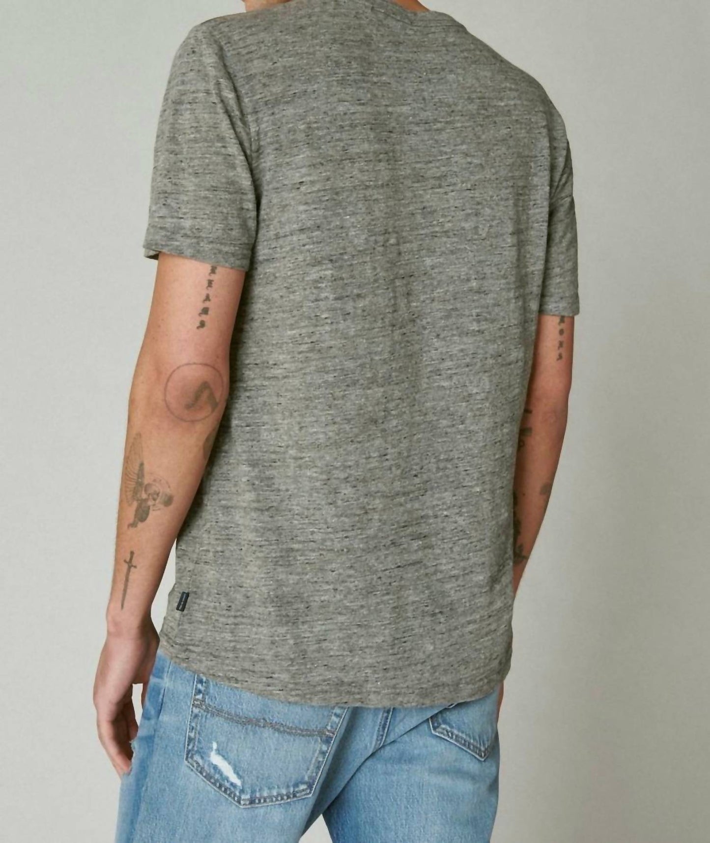 Lucky Brand - Linen Pocket Crew