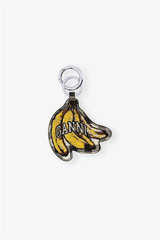 Ganni - Women's Banana Velvet Keyring
