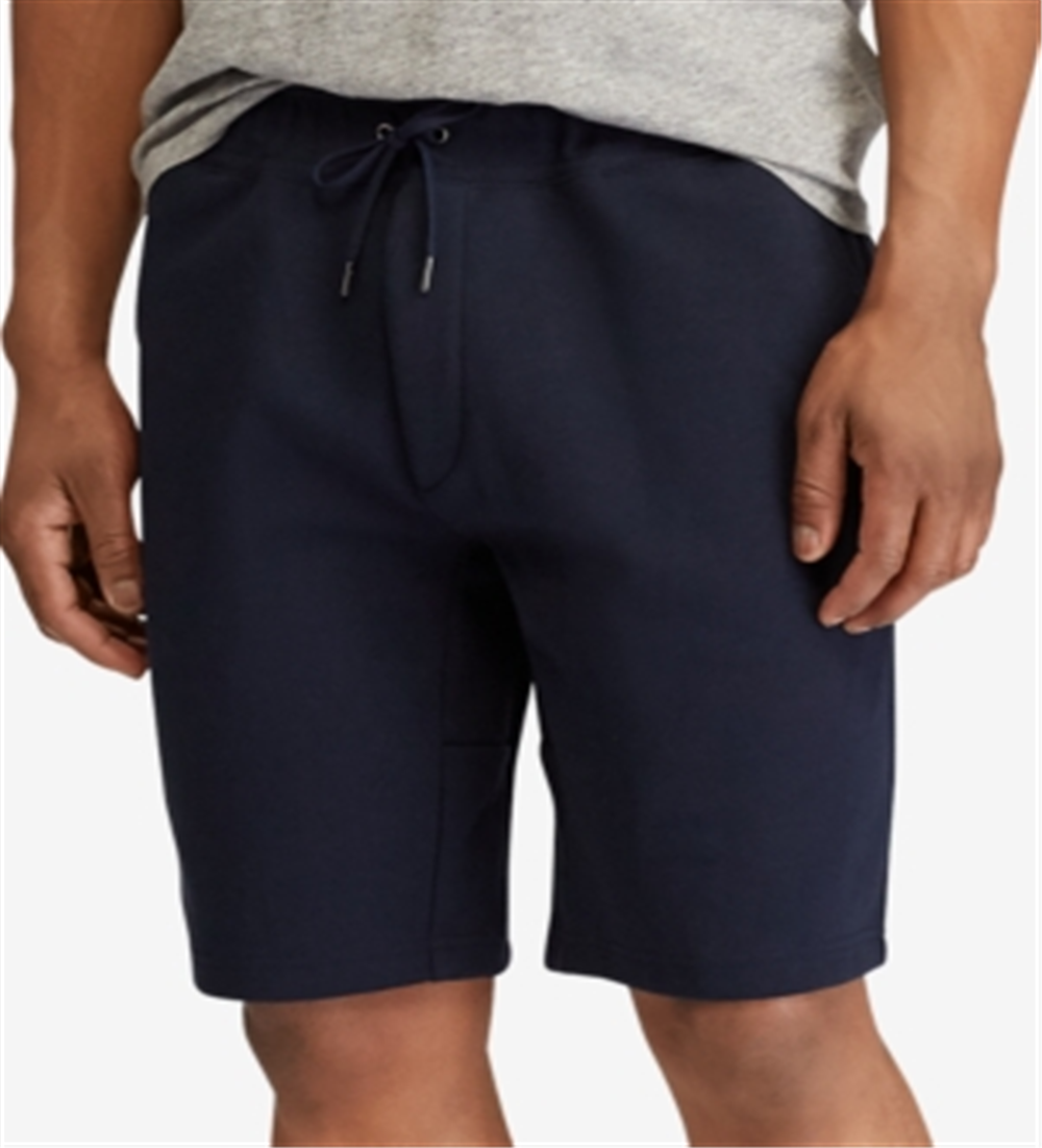 Ralph Lauren Men's 7.75 Inch Double Knit Shorts Blue Size XX-Large