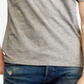 Polo Ralph Lauren Men's V Neck Tee Gray Size Medium