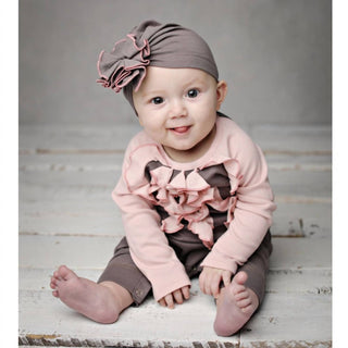 Lemon Loves Layette - Newborns And Baby Girls Coco Sassy Romper