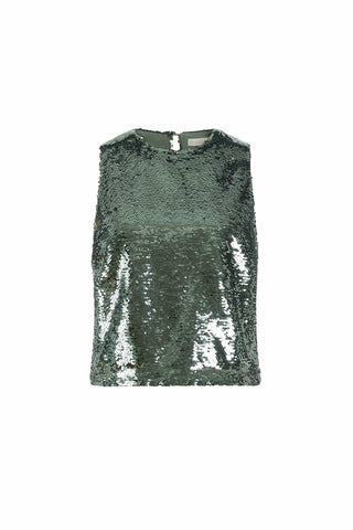 Marie Oliver - Davis Sequin Top