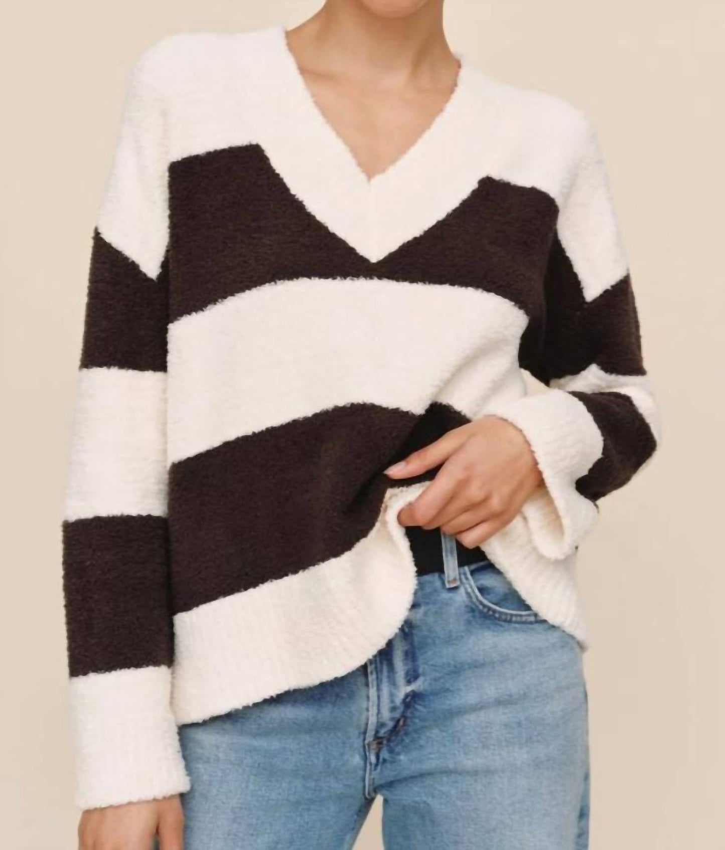 Bella Dahl - Oversized V Neck Sweater