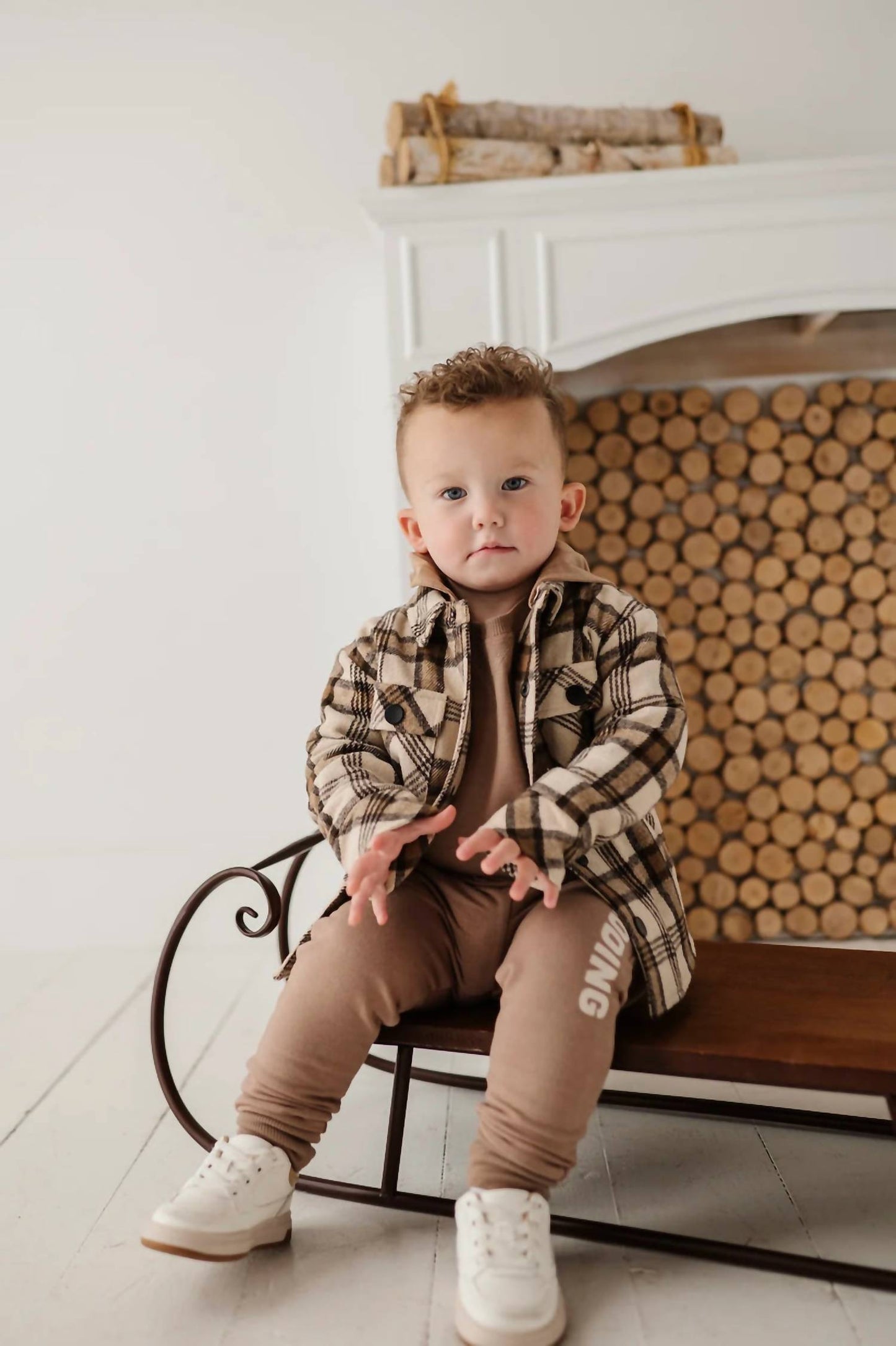 Babysprouts - Boy's Hooded Shacket