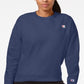 Champion Women's Essential Fleece Sweatshirt Blue Size Medium