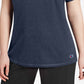 Champion Women's Logo T-Shirt Blue Size 3X