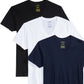 Polo Ralph Lauren Men's 3 Pack Slim Fit Cotton V Neck T-Shirt Black Size Small