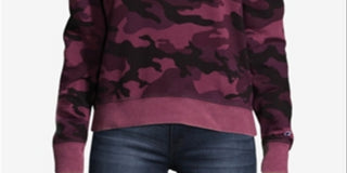 Champion Women's Fitness Activewear Sweatshirt Purple Size Medium