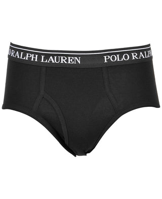 Polo Ralph Lauren Men's 4 Pack Low Rise Cotton Briefs Black Size Small