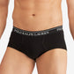 Polo Ralph Lauren Men's 4 Pack Low Rise Cotton Briefs Black Size Small