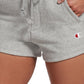 Champion Women's Reverse Weave Shorts Gray Size X-Large