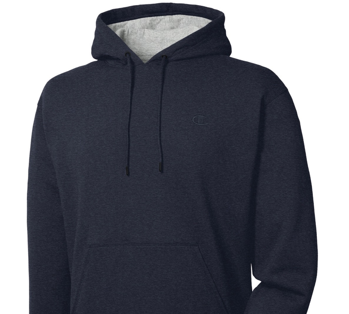Champion Men's Powerblend Fleece Hoodie Blue Size Small
