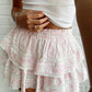 Loveshackfancy - Ruffle Pleated Mini Skirt