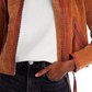Blanknyc Faux Fur Collar Leather Jacket Brown