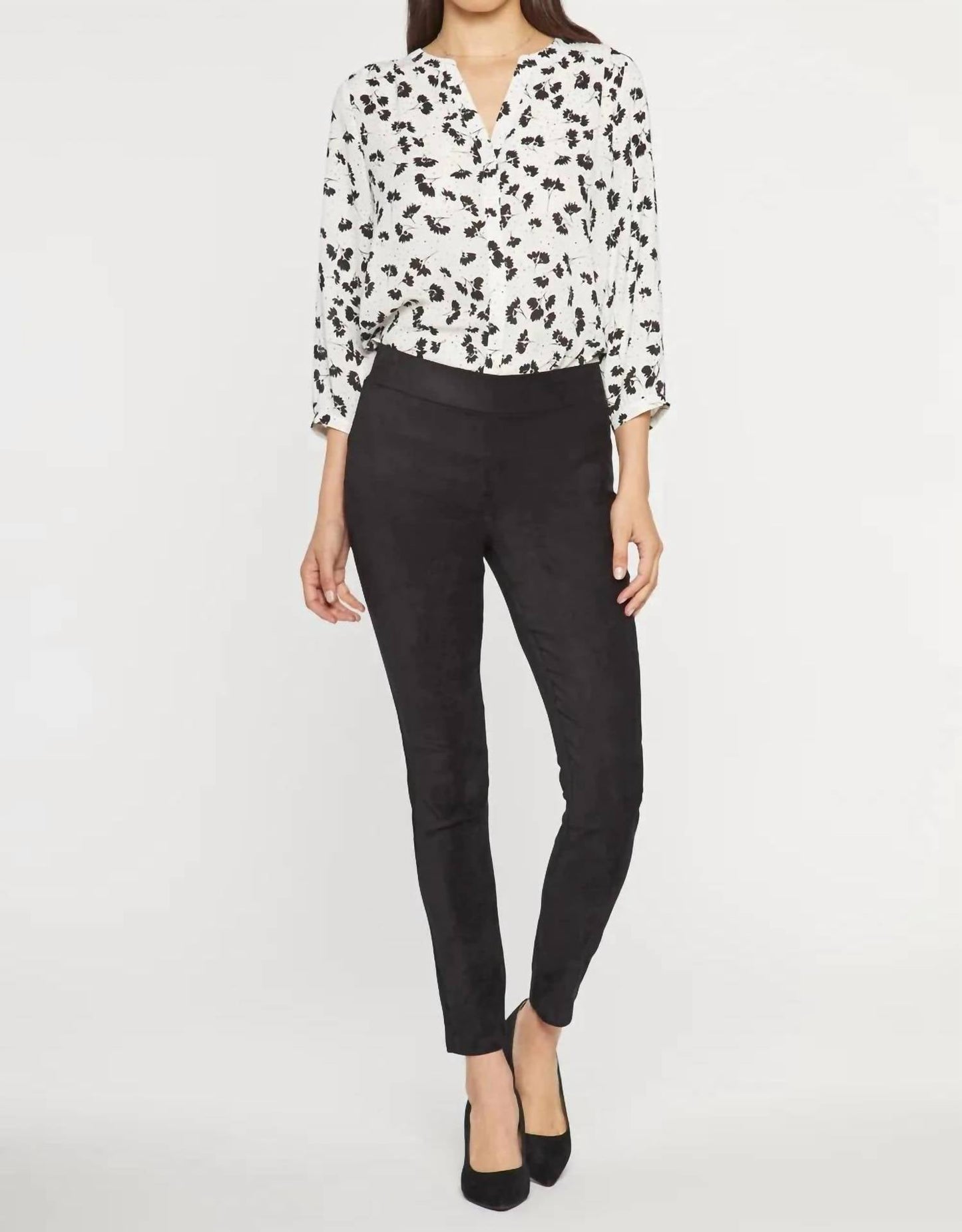 Nydj - Lift Tuck Sueded Basic Legging