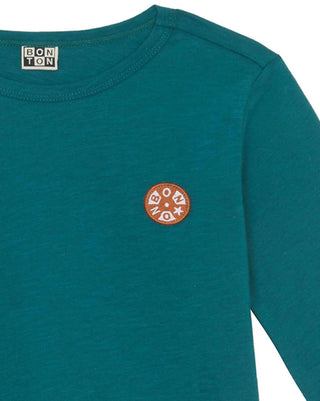 Bonton - Kid's Long Sleeve Organic Cotton T-shirt