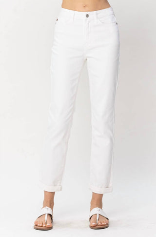 Judy Blue - Double Cuff Boyfriend Jeans