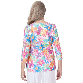 Alfred Dunner - Paradise Island Floral Top