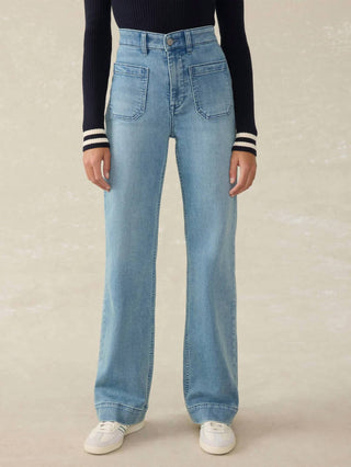 Faherty - Stretch Terry Patch Pocket Pant