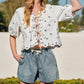 Aaron & Amber - Fleur Tie Top