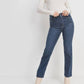 Judy Blue - Dark Cut Off Straight Leg Jeans