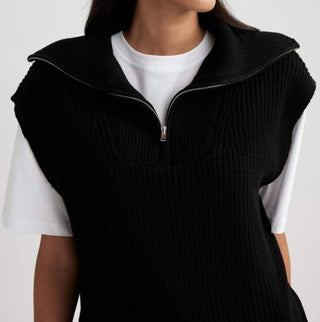 Cloud Ten - Half Zip Sweater Vest