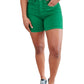 Judy Blue - High Rise Control Top Cuffed Shorts
