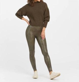 Spanx - Faux Leather Croc Legging
