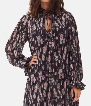 Ganni - Pleated Georgette Midi Dress