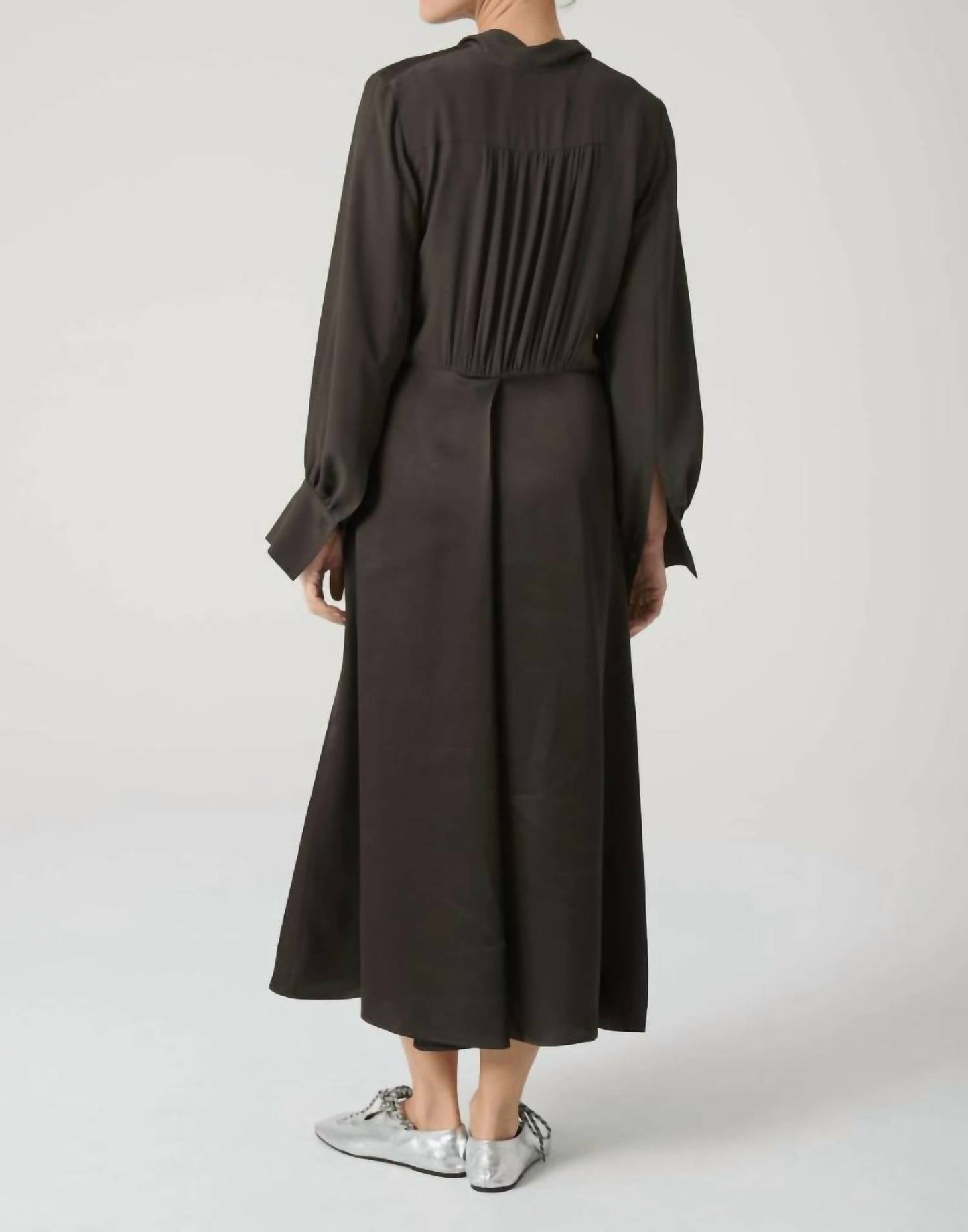 Beatrice .B - Flared With Scarf Midi Dress