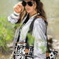 Hooey - Women's Puebla Stone Aztec Pattern Tote Bag