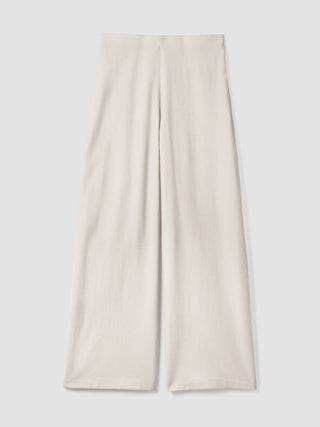 Eileen Fisher - Felted Wool Wide Leg Pant