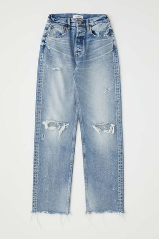 Moussy - Odessa Straight Low Rise Jeans