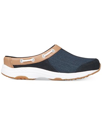 Easy Spirit Women's Travelport Clog Blue Size 8 M