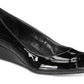 Bandolino Women's Peep Toe Wedge Pump Black Size 5.5 M