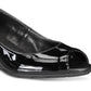 Bandolino Women's Peep Toe Wedge Pump Black Size 5.5 M