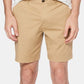 Original Penguin Men's Stretch Cotton Twill Shorts Beige Size 31